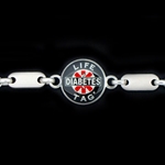 LIFETAG Medical ID Stainless Steel Gents Bracelet LIFETAG, Medical, ID, Stainless, Steel, Gents, Bracelet